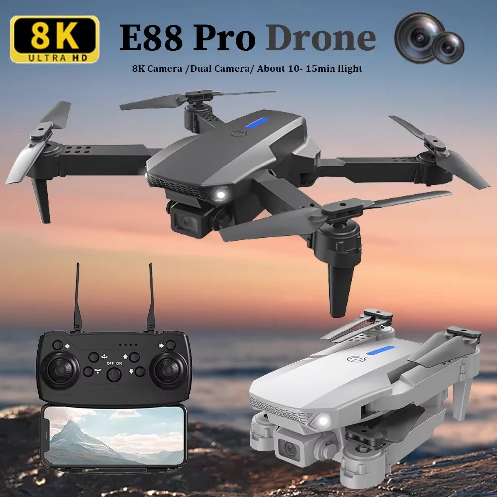 Eachine Drone E58 - 2025 E88 Professional HD 4K RC