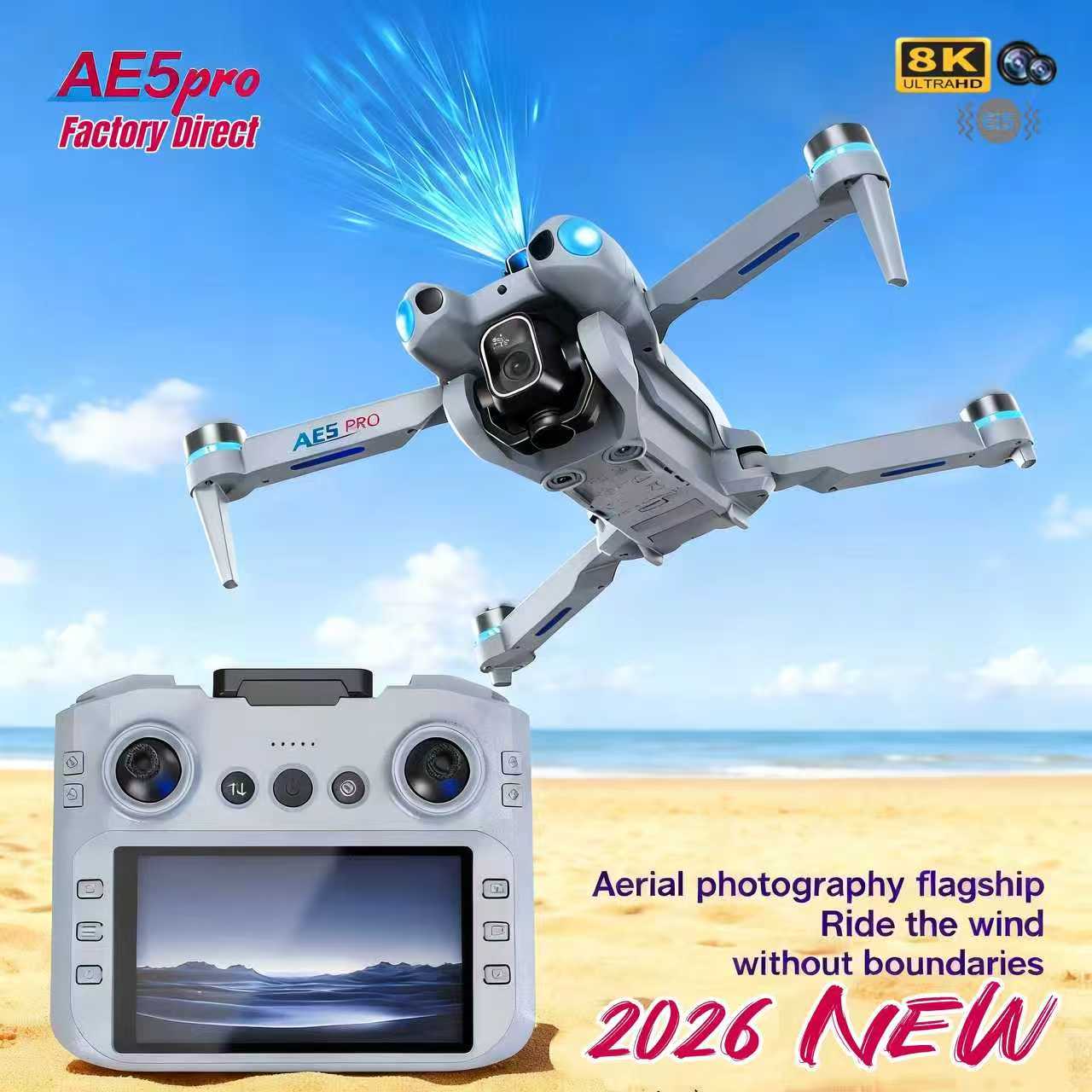 5KM 8K Professional HD Dual Ca - Jjrc Drone X12 recension och pris