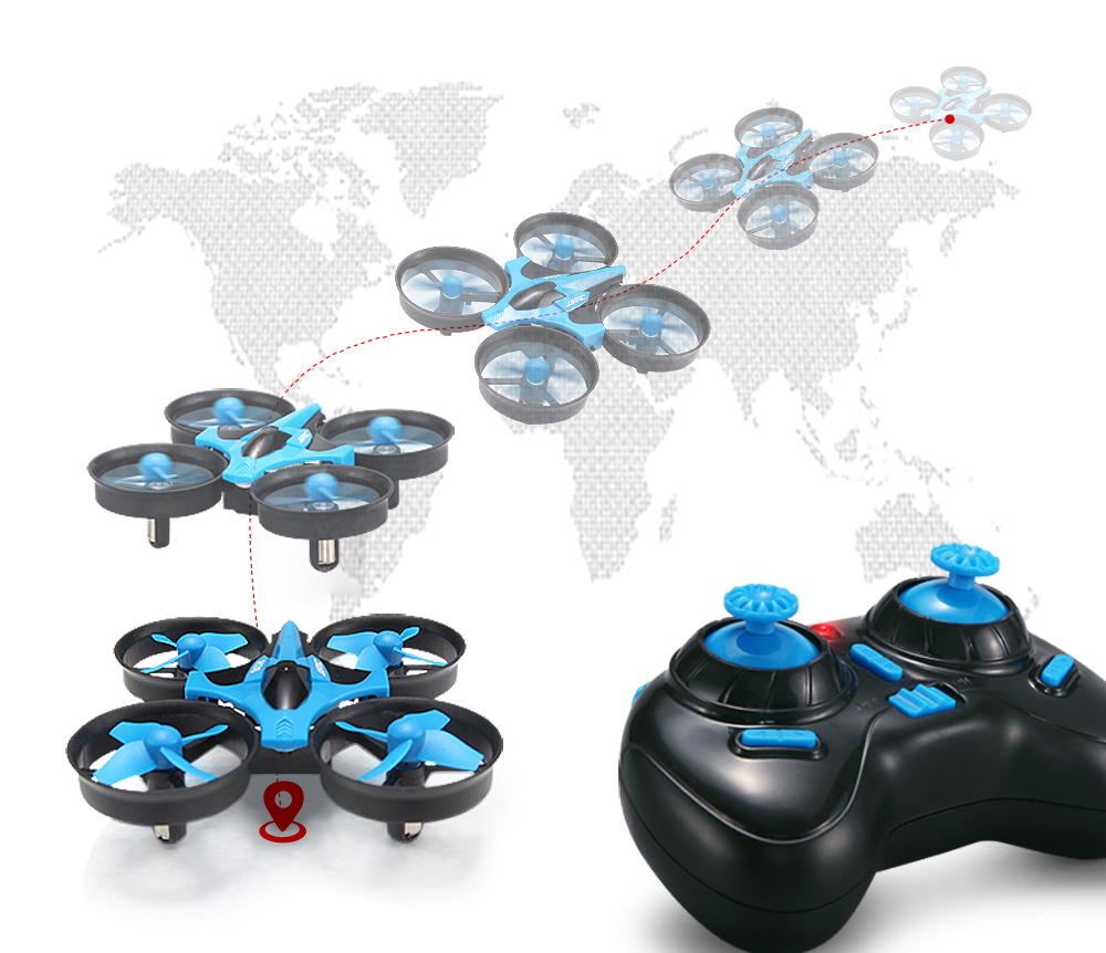 JJRC H36 Mini Rc Drone 4ch 6-A - Eachine Drone E010 recension och pris