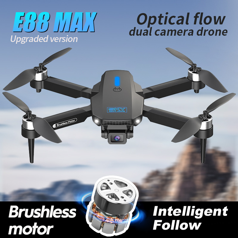 E88 MAX Pro Drone With Camera  - Eachine Drone E58 recension och pris