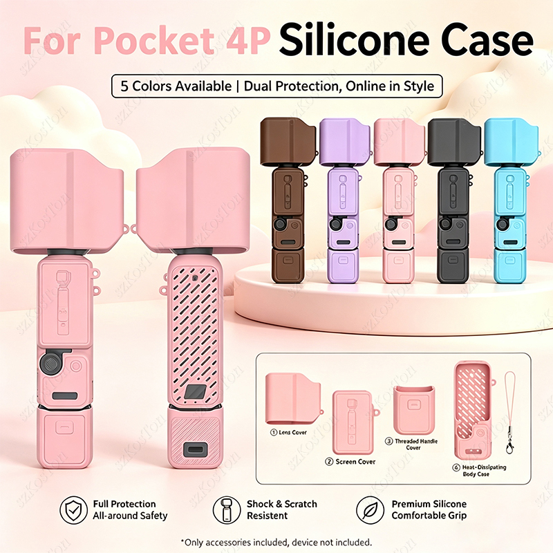 Silicone Case for DJI OSMO Poc - Drone Gimbal Case recension och pris