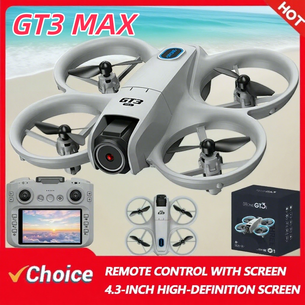 2025New GT3 MAX Drone 8K HD 4. - Eachine Drone E58 recension och pris
